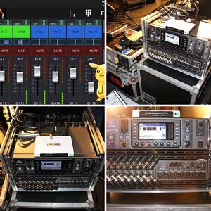 Projekt Behringer Monitor-Anlage mit X32R und P16M