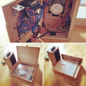 Beavisboard (Breadboard) mit Noisy Cricket MKII