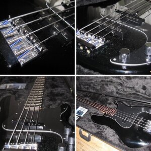 SQUIER BY FENDER Affinity Precision Bass PJ RW BLK