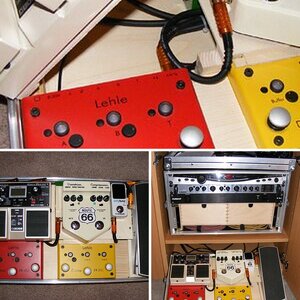 Mein Rack / Pedalboard