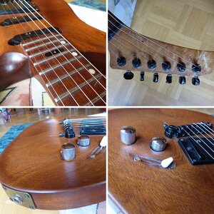 handgebaute Superstrat wie Kramer/ESP/Gibson U2