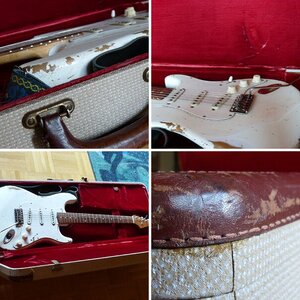 alter 1950-1960 Gitarrenkoffer, vintage 1950s guitarcase Stratocaster