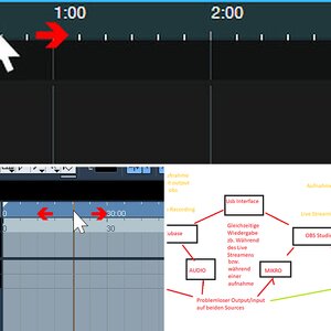 OBS/CUBASE interface