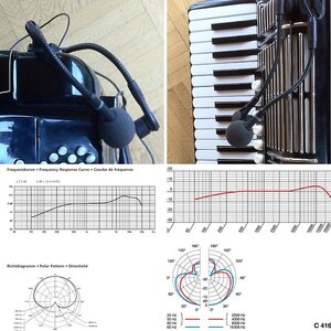 Vergleichstest Akkordeon-Mikros Beyerdynamic TG-I56c/Opus Mix 31 - AKG C 416 L/B 29 L