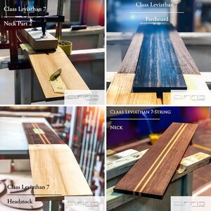 Claas Guitars Leviathan 7 string build
