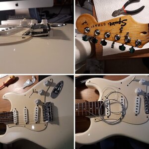 Squier Sperrmüllfund Umbau