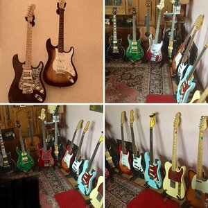 Meine Gitarren und Bässe