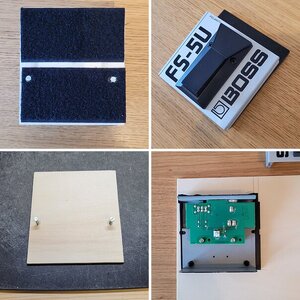 Unterbau für Boss FS-5U Fussschalter