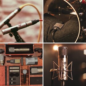 Mics at Gray Spark Audio Academy
