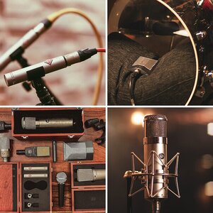 Mics at Gray Spark Audio Academy