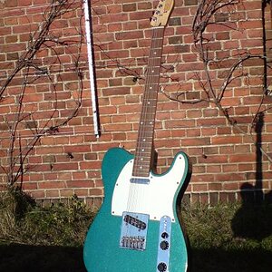 Squier Tele Standard mit Little59 am Steg - sold