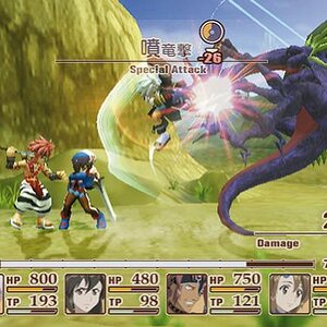 Tales of Legendia
Battle