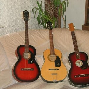 Trio Flattop, Framus 5/1-Kay 100-Egmond