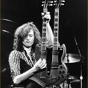 jimmy page live doubleneck