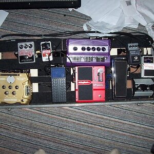Effektboard VOR dem Amp (Stand 21.07.2008)