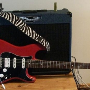 Fender Strat mit Traynor Amp
