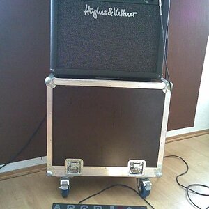 Hughes & Kettner Switchblade Combo 50 Watt with custom case