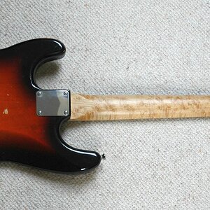 Haar 63 Stratocaster Rückseite.