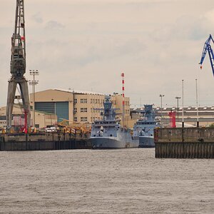 Werft Blohm & Voss Teilansicht