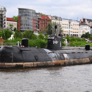 Altes rusisches U Boot / U-434, ein Museum