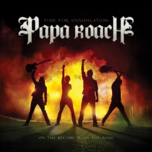 papa roach time for annihilation on the record und on the road cover 13820