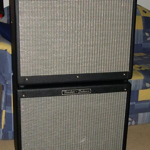 Fender Hot Rod Deluxe (USA-Produktion), die Zusatzbox habe ich noch