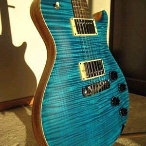 PRS Blue Matteo 10 Top