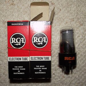 RCA 6V6 GTA Greyplates NOS 1970, mittlerweile geht der Preis pro Paar in Richtung € 100.