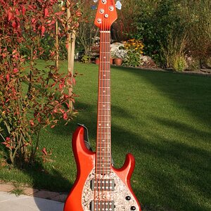 Music Man Stingray 5 HH lava pearl 2006 - verkauft