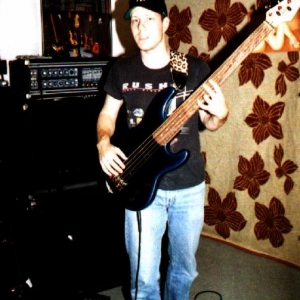 JoeBass - 1991 Giging in USA  with brand new Fender Jazz Bass V Deluxe