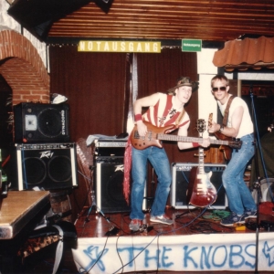The Knobs (Joe & Bob) 1988 (Sound Check & goofing around) Pre Gig @ Treffpunkt HO DE
