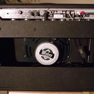 Weber 12F150 im Deluxe Reverb. Die Referenz.