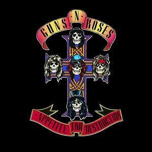 GUNS N' ROSES - Appetite For Destruction (Album Cover)