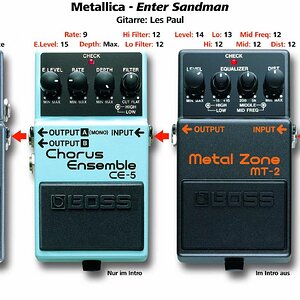 BOSS - Metallica - Enter Sandman