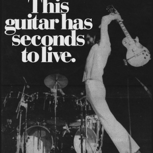 this guitar has seconds to live pete townshend
