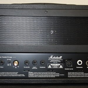 Rückseite des Marshall JMD:1 50 Heads