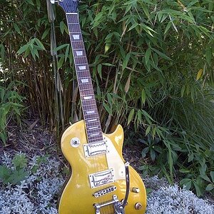 Gibsonkopie Les Paul Goldtop