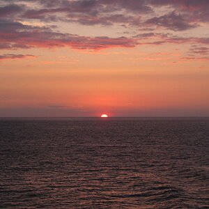 Sonnenuntergang Ostsee 2013