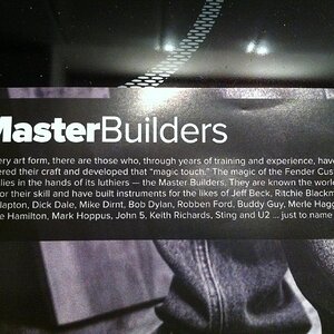Fender Master Builders