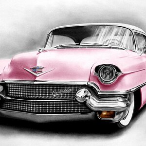 pink cadillac