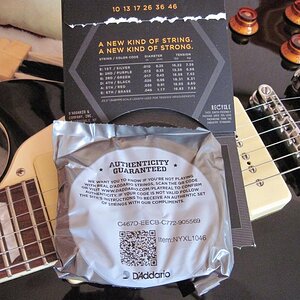 D`Addario NYXL Test 2