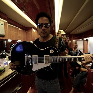 Lenny Kravitz Black Over Burst