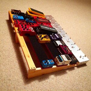 Pedalboard v2, Testanordnung der Pedale