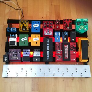 Pedalboard v2, Vorläufige Pedalanordnung