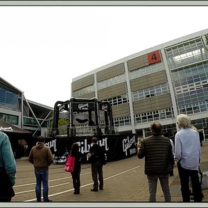 00264 0639 Musikmesse2015 Halle 4 Außengelände Gibson Windmaschine