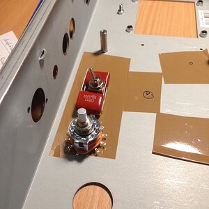 Platzierung von Schalter und Pott