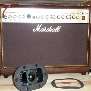 Marshall AS50D mit Adam Hall SM707