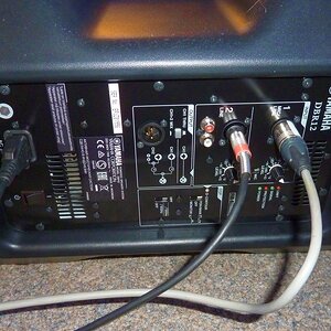 Yamaha DBR12 als Monitor