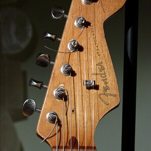 Strat 60s Copy Headstock Decal