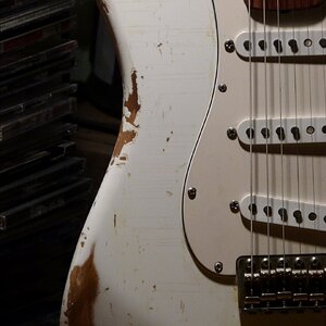 Strat 60s Copy Korpus/Pickguard